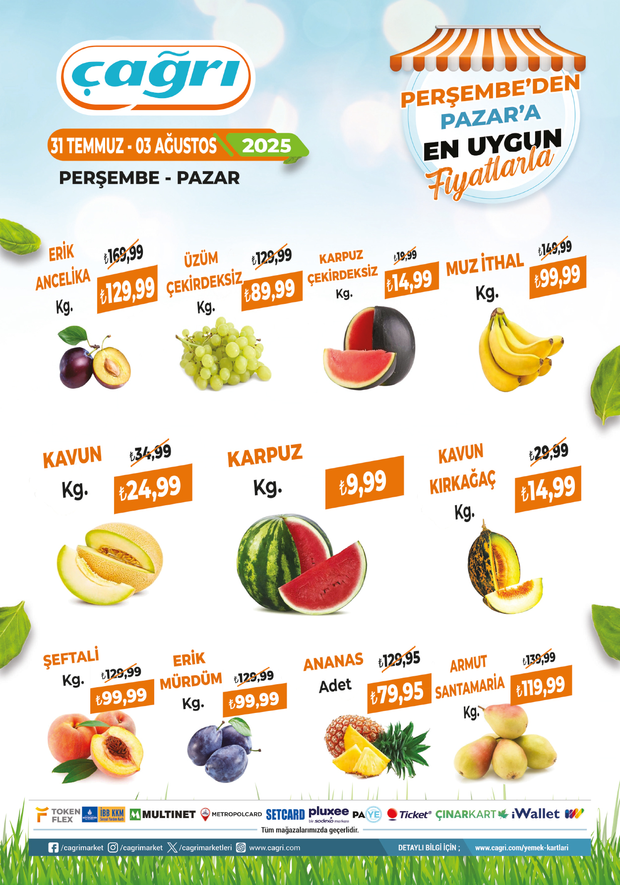 Çağrı 31 Temmuz 2025 Kataloğu Aktüel Ürünlerinde Neler Var?