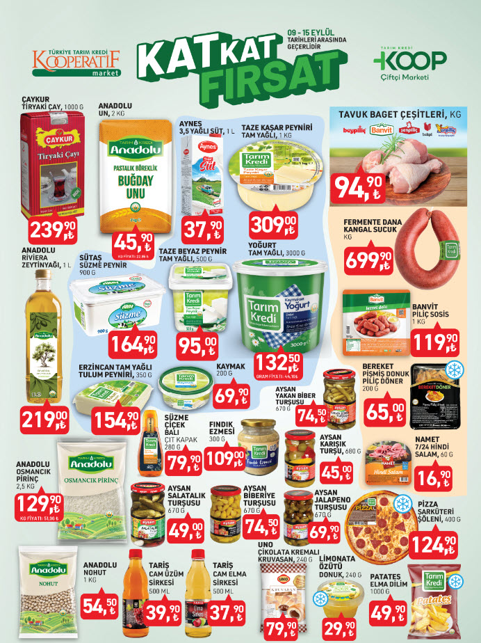 Tarım Kredi Kooperatif Market 9 Eylül Kataloğu
