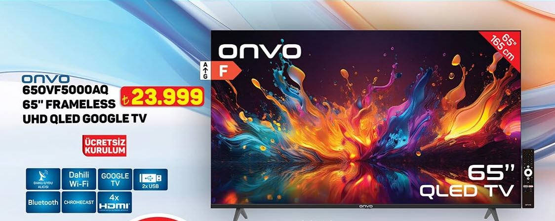 A101 6 Kasım 2025 Televizyon Çeşitleri