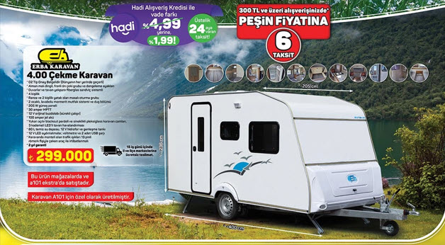 Erba 4.00 Çekme Karavan İncelemesi